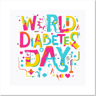 World Diabetes Day Posters and Art